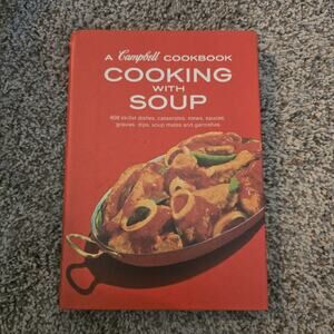 Vintage 1982 Campbell’s Soup Cookbook Hardcover Spiral 600+ Recipes